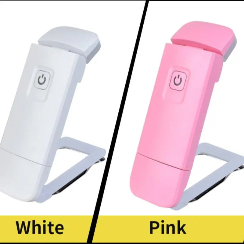 Portable USB Rechargeable Clip-On Book Light – 3 Color Modes, Adjustable Brightness, Eye-Care LED Reading Lamp